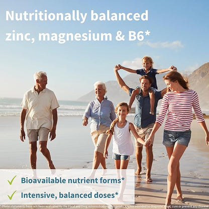 Neurobalance, High Absorption Zinc Magnesium B6 24mg, Oxide-Free B6, 120 120 Tablets,