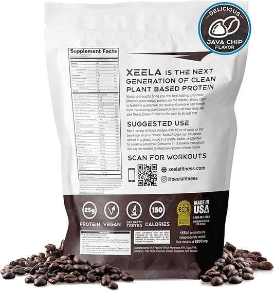 XEELA Plant Based Vegan Protein Powder 25g High