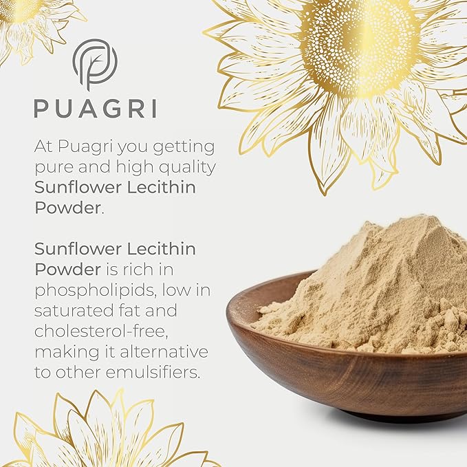 Pure Sunflower Lecithin Powder