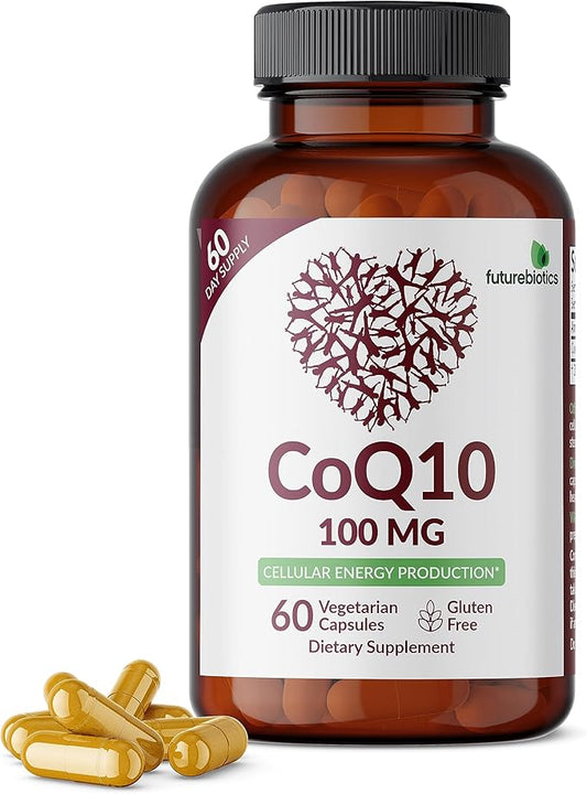 Futurebiotics CoQ10 100 MG Cellular Energy 60 Vegetarian