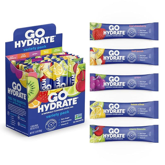 GoHydrate Electrolyte Drink Mix 30 Count 1))