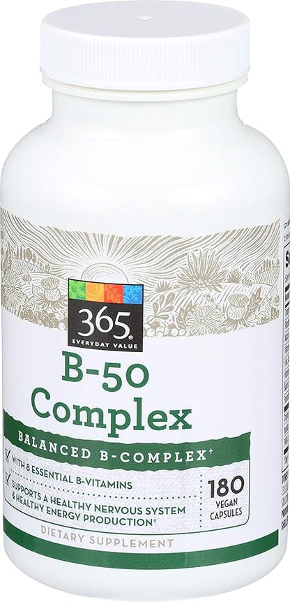 365 Everyday Value, B – 50 180 ct