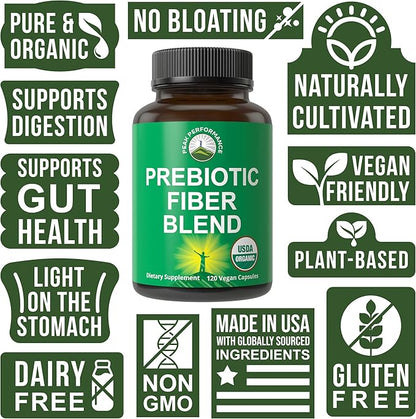 USDA Organic 3-in-1 Prebiotic Fiber