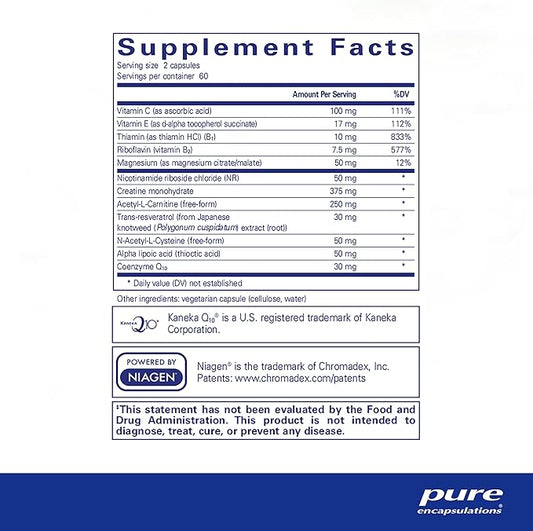 Pure Encapsulations Mitochondria-ATP 120 Capsules