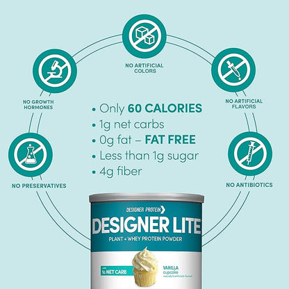 Designer Wellness, Designer Lite, Low Calorie 9.03 Ounces