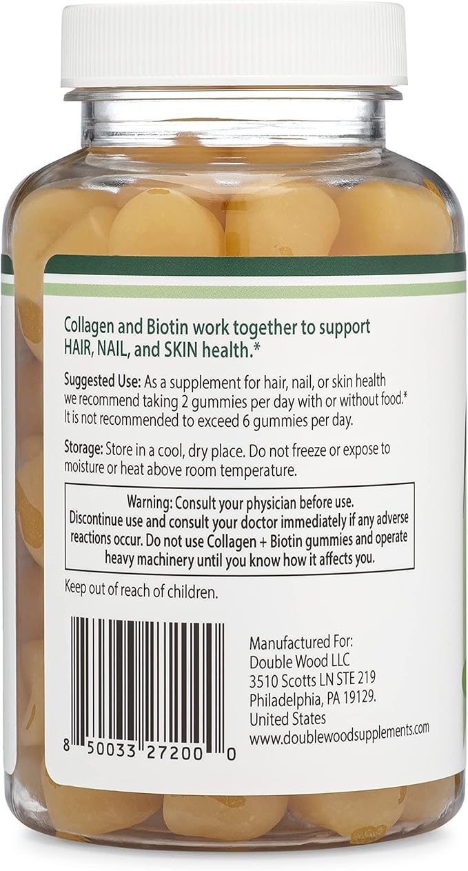 Collagen Gummies for Women Supports Aging 60 Hair,