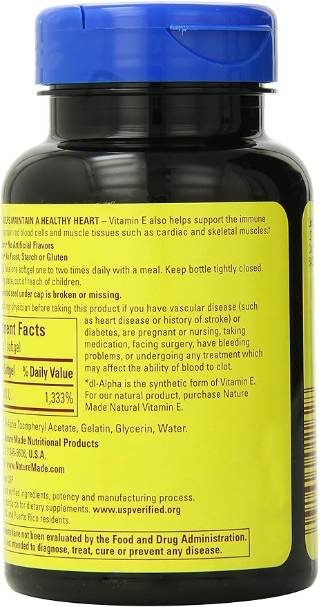 Nature Made Vitamin E 400IU, 180 2)
