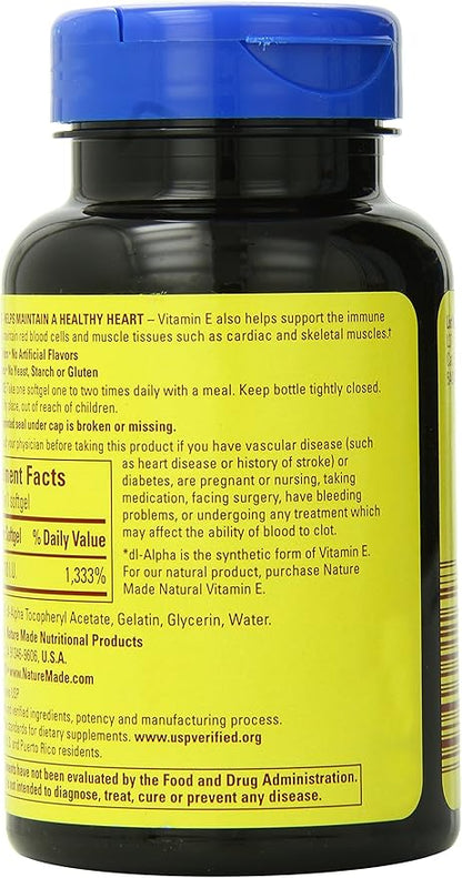 Nature Made Vitamin E 400IU, 180 2)