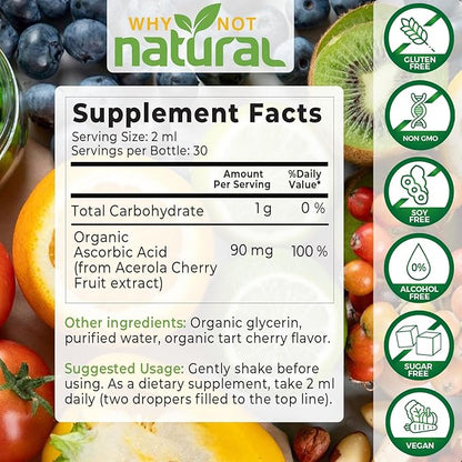 Why Not Natural Organic Liquid Vitamin