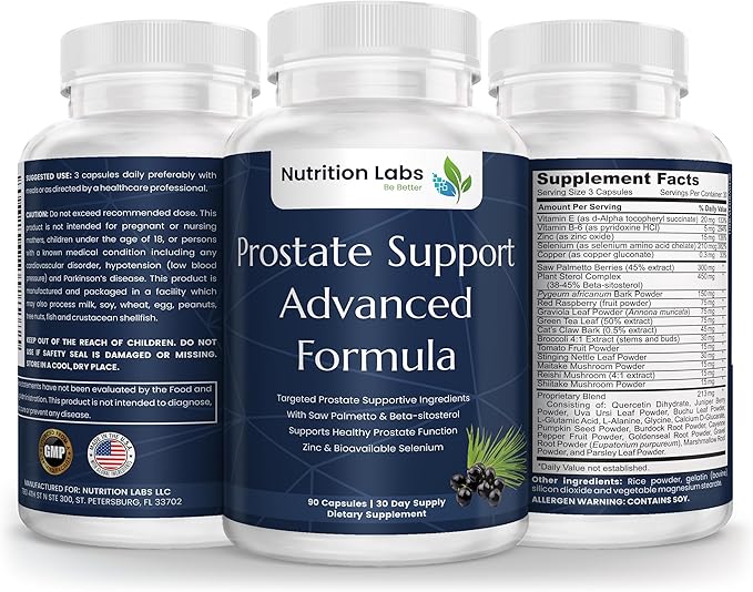 Prostate Health Supplement for Men 90 Capsules