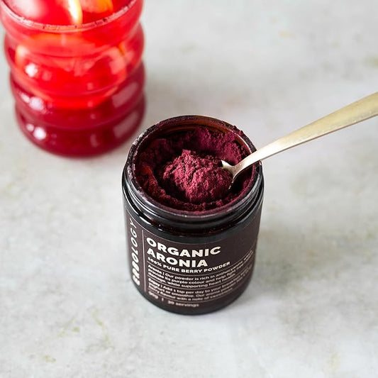Erbology Organic Aronia Berry Powder 3.2 oz 30 Servings