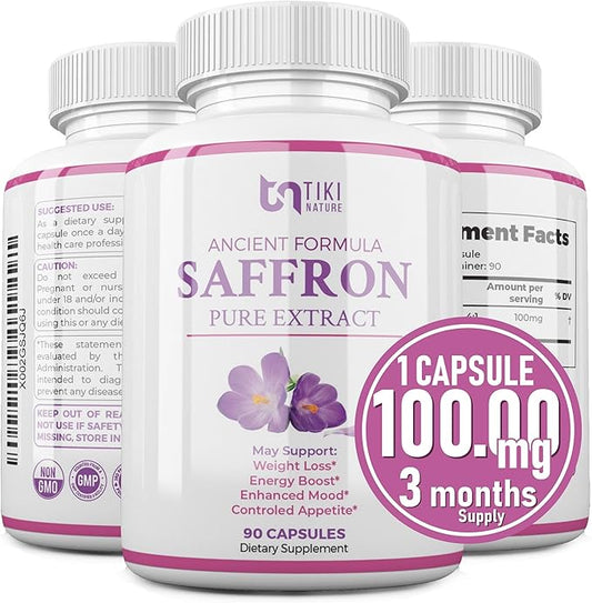 Saffron Extract Supplement 100mg