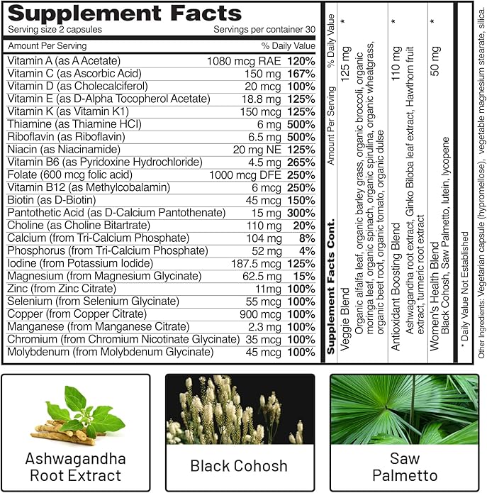 Women's Daily Multi Vitamins