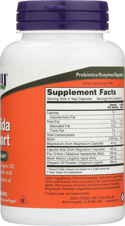 NOW Candida Support, 90 Count (Pack 2)