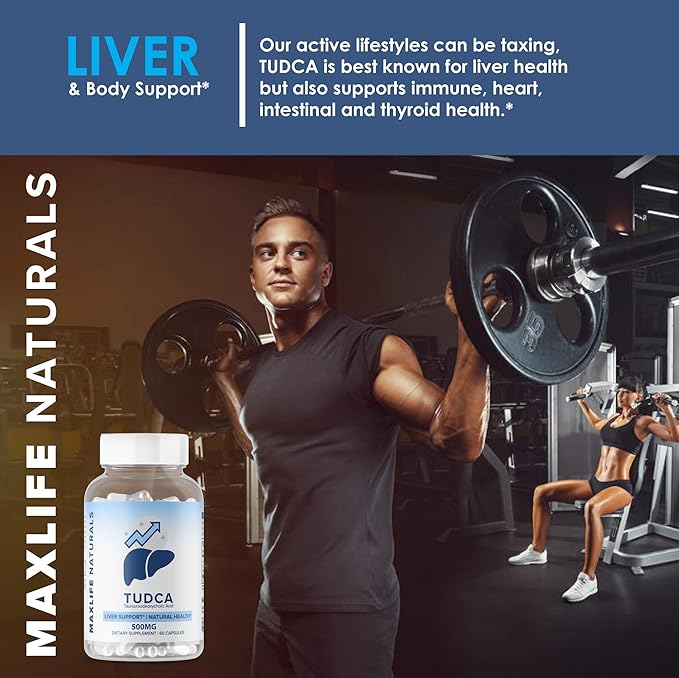 (3 Pack) Tudca Liver Support Supplement 500mg 180 180 SERVINGS