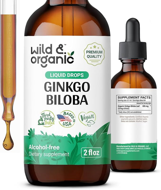 Ginkgo Biloba Tincture 2 oz