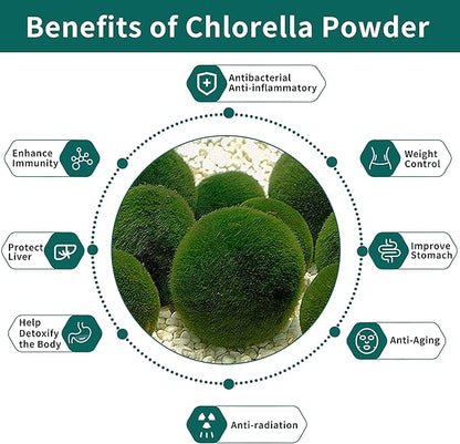 Chlorella Powder Natural with 11 oz