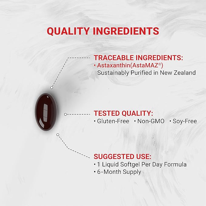 Naturalis New Zealand Astaxanthin 180 Mini-Softgels