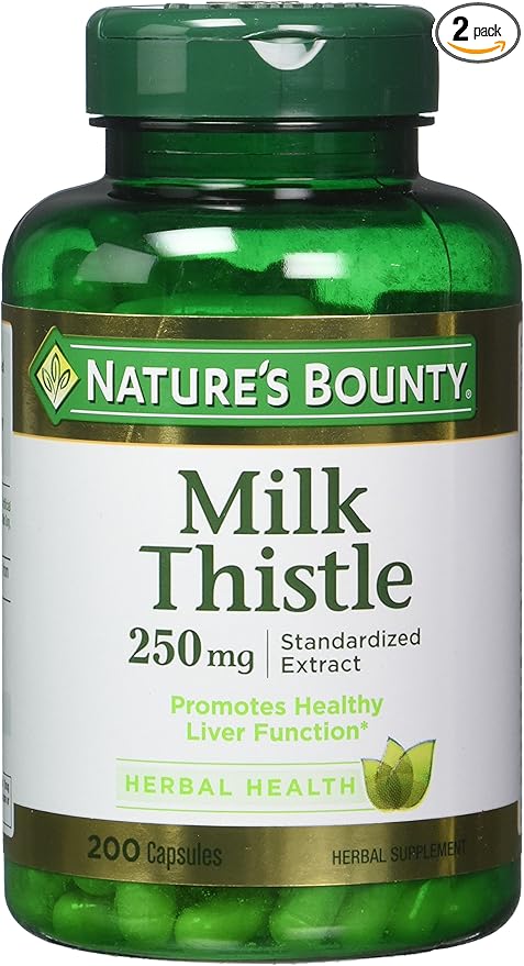Nature's Bounty Milk Thistle, 200 Count, 2
