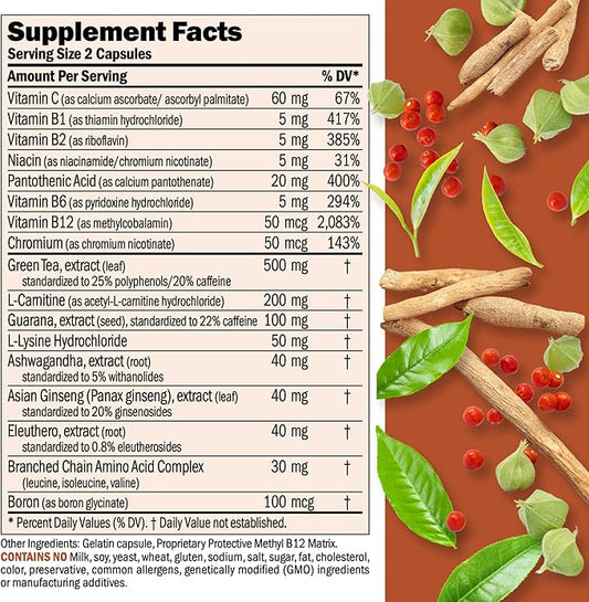 ANDREW LESSMAN Energy & Fat Metabolism 30 Capsules