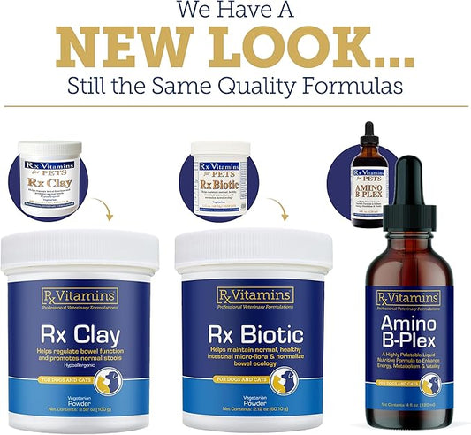 Rx Vitamins Bio-C - Vitamin C for Dogs and Cats - with Lemon Bioflavonoids for Dog Allergy Relief - Immune Support Supplement - Promotes Dogs Healthy Coat and Skin - Joint Supplement for Dogs - 4 oz