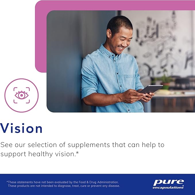 Pure Encapsulations Lutein & Zeaxanthin 120 Capsules