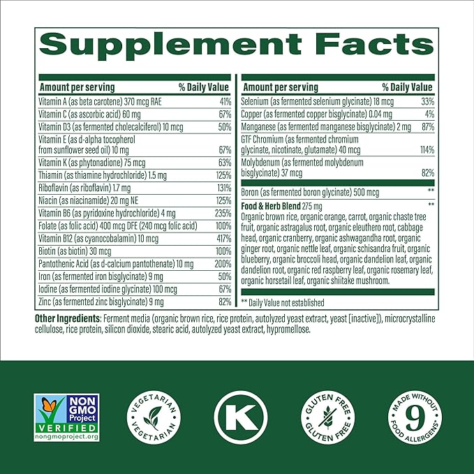 MegaFood Women's One Daily Multivitamin for Women 90 Tabs