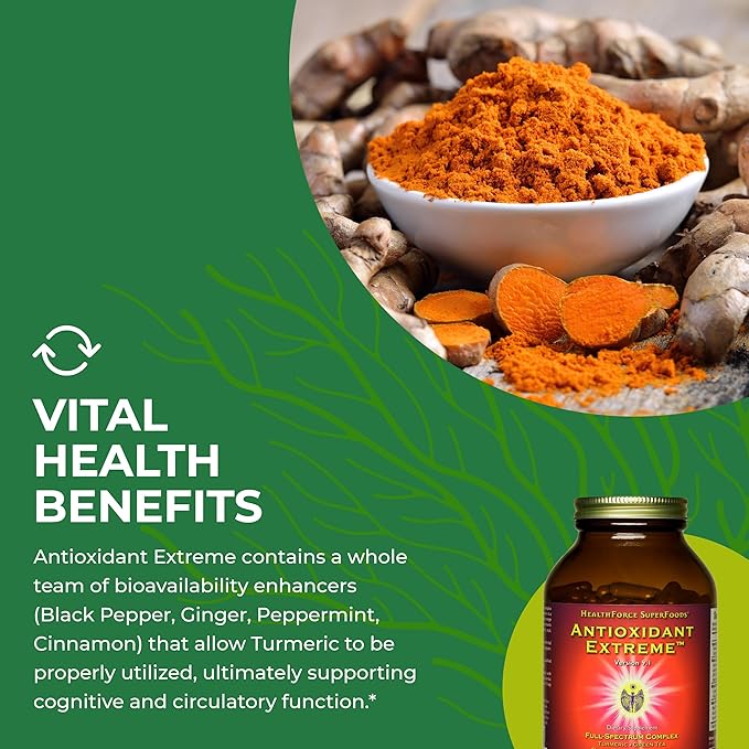 HealthForce SuperFoods Antioxidant Extreme - 360 Vegan Capsules
