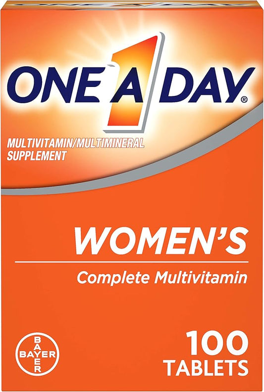 One A Day Women’s Multivitamin, Supplement B12, Biotin, 100 count