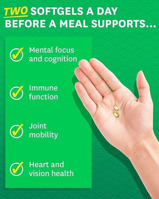 Zenwise Health Vegan Omega 3 Supplement (48 Count)