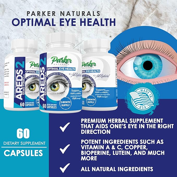 Optimal Eye Health Eye Vitamin and 60 Day