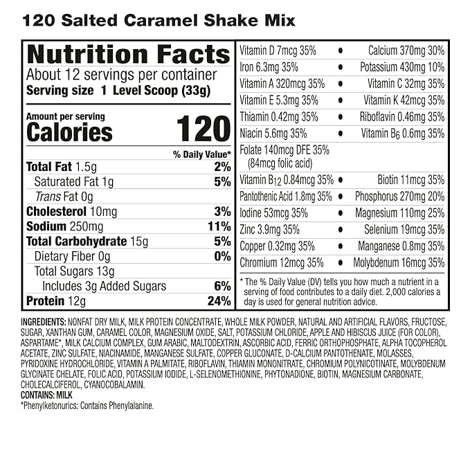 HMR 120 Shake Meal Replacement Powder 12g of 12 Servings