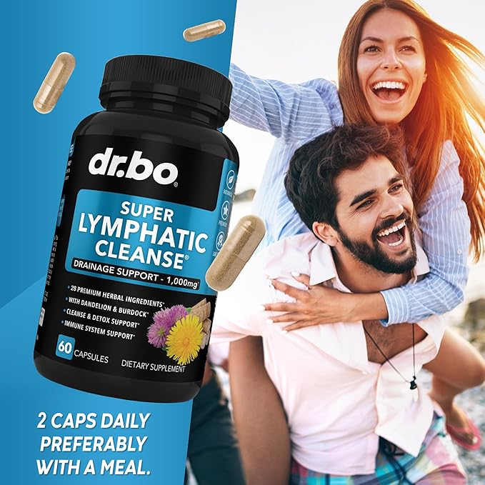 Lymphatic Drainage Supplements Pills