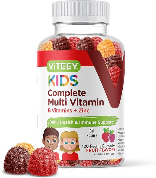 Kids Multivitamin Gummies, Complete Daily Essential 12 Essential