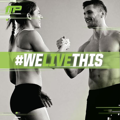 MusclePharm Essentials Glutamine, Pure L-Glutamine Powder Supplement for Post Workout Muscle Recovery, Energy & Gut Health, 5g L Glutamine Powder per Serving, Gluten-Free, Unflavored, 60 Servings