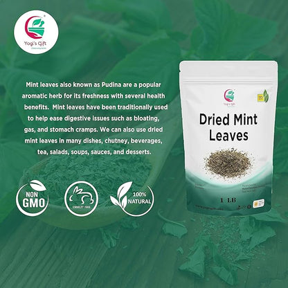 Dried Mint Leaves 1 LB