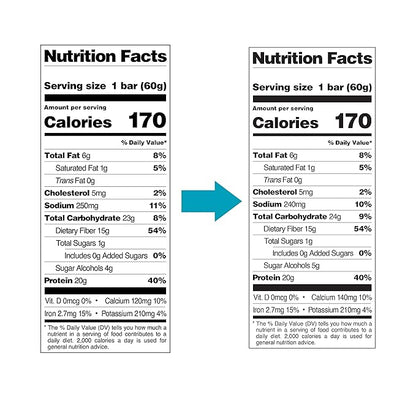 Quest Nutrition Chocolate Brownie Protein Bar, 20g Protein, 1g Sugar, 4g Net Carb, Gluten Free, Gluten Free, 12 Count