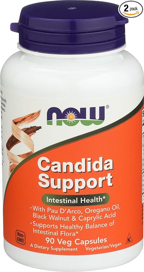 NOW Candida Support, 90 Count (Pack 2)