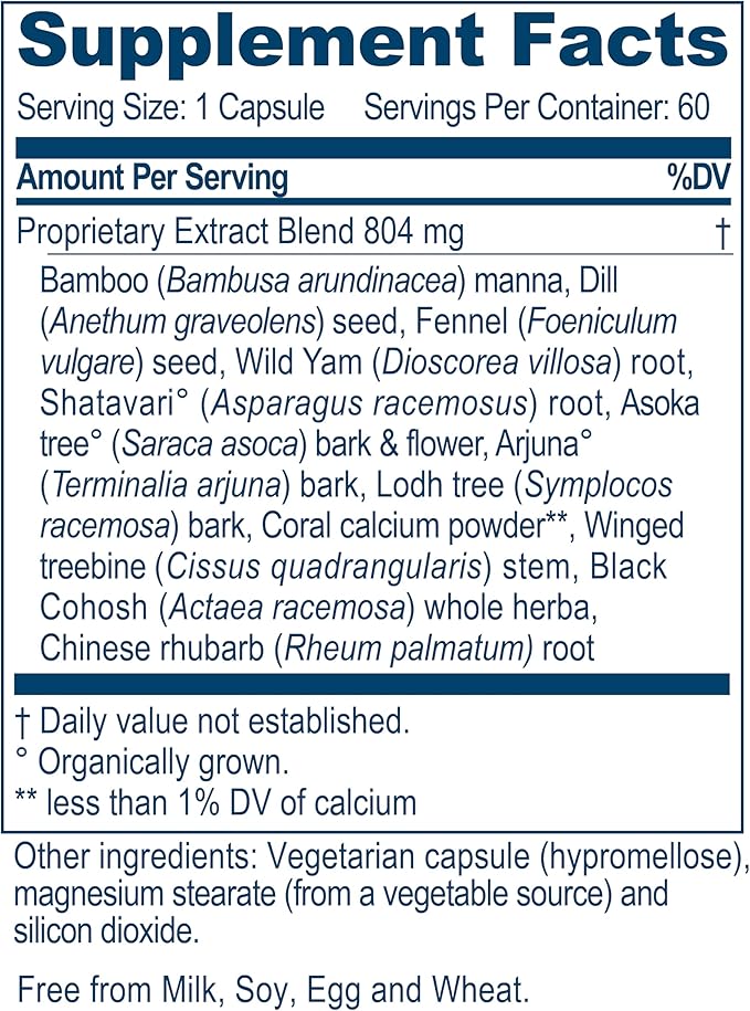 Ayush Herbs Eleg Fem Herbal Menopause 60 Vegetarian
