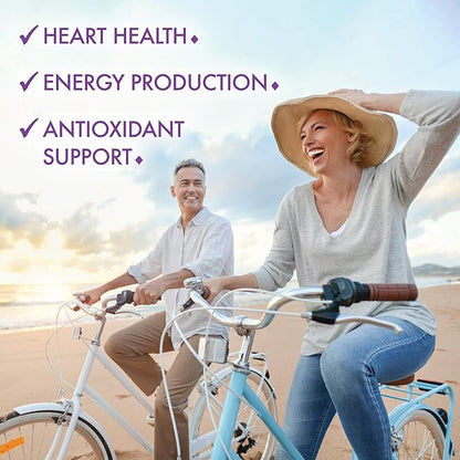 Bluebonnet Nutrition Cellular Active CoQ10 Ubiquinol 100 mg, Energy & Heart Health*, Non-GMO, Gluten-Free, Soy-Free, Vegetarian Friendly, 30 Vegetable Softgels, 30 Servings