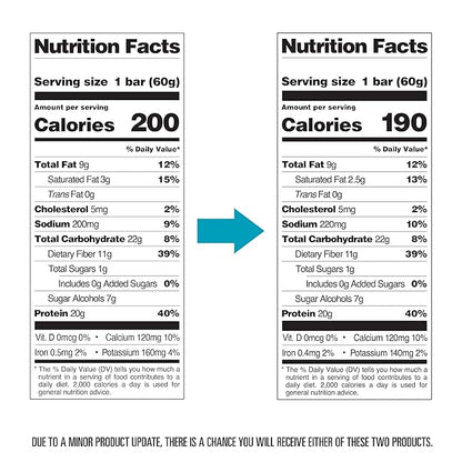 Quest Nutrition Chocolate Peanut Butter Bars, 20g Protein, 1g Sugar, 5g Net Carb, Gluten Free, Keto Friendly, 12 Count