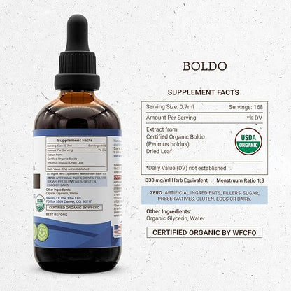 Secrets of the Tribe Boldo USDA Organic 100% Certified (4 oz)