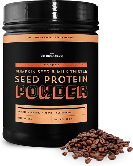 Sun Bay Organics Pumpkin and Milk 1lb Canister 13g Protein