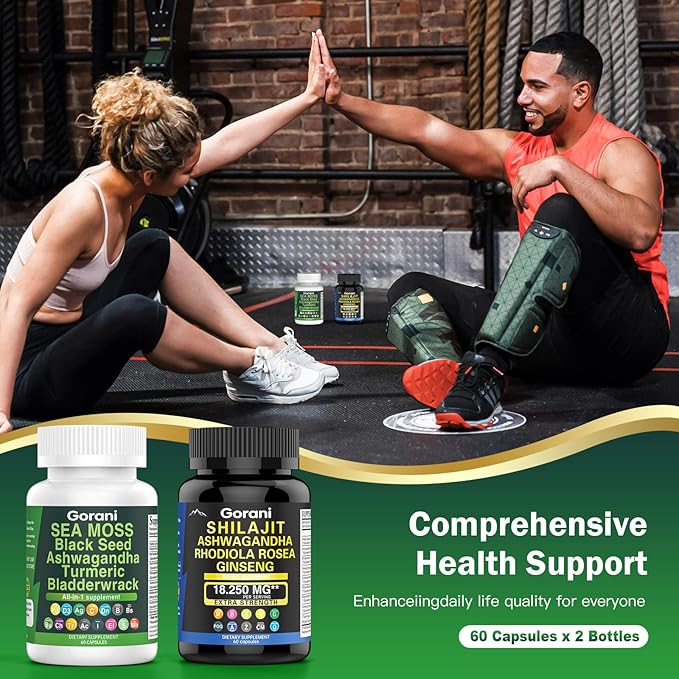 Sea Moss and Shilajit Bundle (2 Pack)
