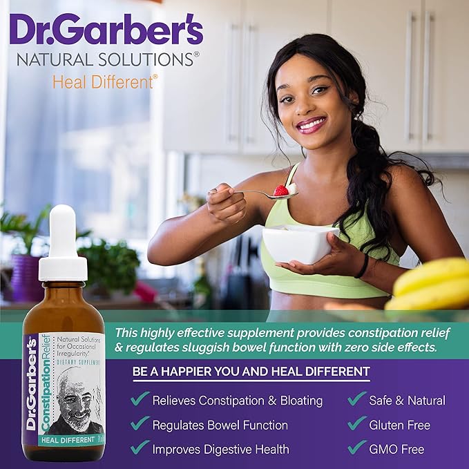Dr. Garber's Natural Solutions Constipation Relief 60ml