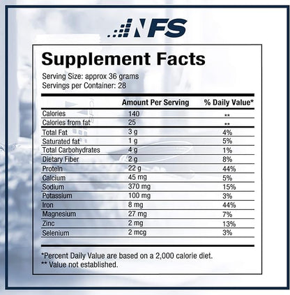 NF Sports All-Natural Plant-Based Protein 28 Servings