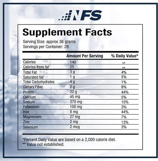 NF Sports All-Natural Plant-Based Protein 28 Servings