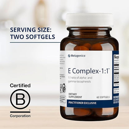 Metagenics E Complex-1:1 60 Softgels