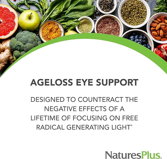 Natures Plus AgeLoss Eye Support 60 Capsules 30 Servings