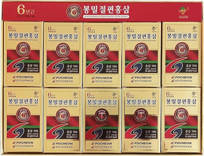 Pocheon 200g(10ea X 20g) 6Years Sliced